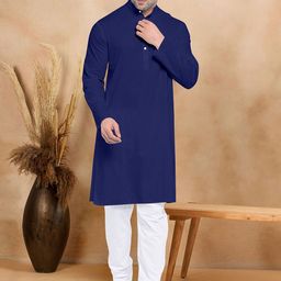 VS MALL Men Regular Kurta with Churidar-picture-7