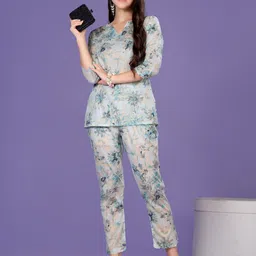 Vegles Printed Tunic With Trouser Co-Ords-image-75