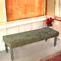 Ikiriya Green Solid 3 Seater Bench-image-90