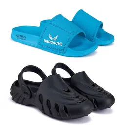 BERSACHE Men Pack of 2 Flip Flops-picture-54