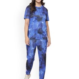 shriez Dyed T-Shirt With Joggers-image-100