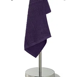 The Happy Pod 2 Piece Purple 380 GSM High Absorbent 100% Cotton Hand Towels-29