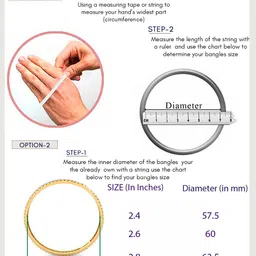 Anouk Blue Set Of 4 Rhodium-Plated AD Studded Bangles image 5
