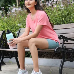 Blissclub Round Neck Moisture Wicking Cotton T-shirt-picture-15