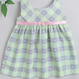 MANY FROCKS & Checked Fit & Flare knee lenth Dress-image-69