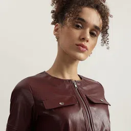 ELLE Women Round Neck Sheath Dress-image-30