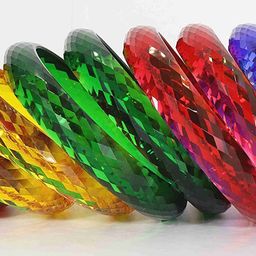 ZULKA Set Of 12 Glossy Finish Bangles image 3