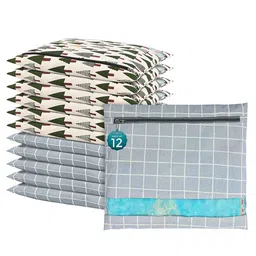 Kuber Industries Grey Set of 6 Regular Multi-Utility Organisers-20