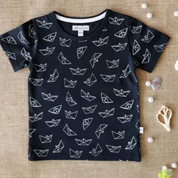 Yellow Rabbit Boys Printed T-shirt-picture-50