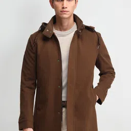 Arrow Sport Men Solid Longline Tailored Jacket-picture-27