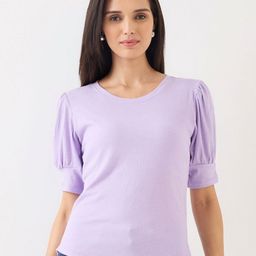 SPYKAR Women Drop-Shoulder Sleeves Cut Outs T-shirt-image-72