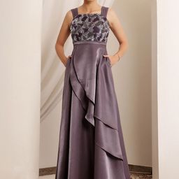 Miss Chase Embellished Fit & Flare MaxiDress-image-34