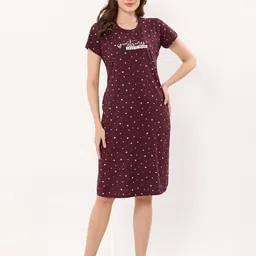 QUIRA Women Printed Nightdress-picture-56