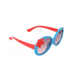 SHOP FRENZY Unisex Kids Round Sunglasses with UV Protected Lens-image-90
