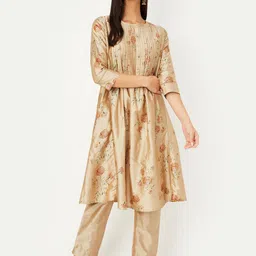 Max Women Floral Printed Kurta with Trousers-image-99