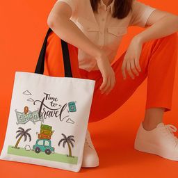 ARTBUG Women Graphic Shopper Tote Bag-image-26