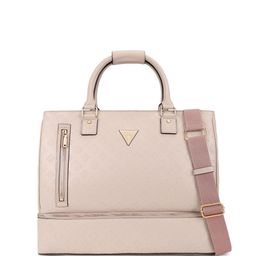 GUESS Textured PU Shopper Tote Bag with Quilted-12