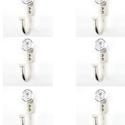 IndianShelf 6 Pcs Ceramic Sagittarius Door Hangers for Clothes Key Hooks-image-84