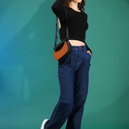 Kotty Women Solid Round Neck Top-image-46