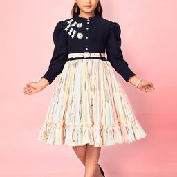 Sangria Girls Georgette Dresses-image-63