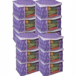 DALUCI Purple Set of 6 Regular Multi-Utility Organisers-18