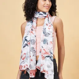 Honey by Pantaloons Women Printed Tasseled Scarf-54