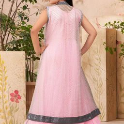 Muhuratam Girls Nylon Gown Dresses-picture-44