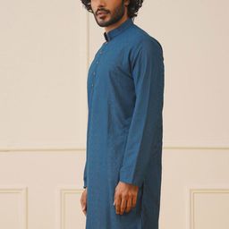 Jompers Men Embroidered Chikankari Kurta-image-99
