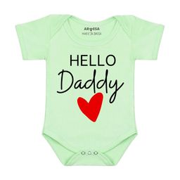 Arvesa Hello Daddy Printed Bodusuit-image-83