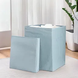 Aura Grey Foldable Laundry Bag With Lid - 60 L-28