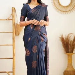 KALINI Woven Design Zari Pure Silk Banarasi Saree-37