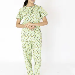 LABEL MY Women Pure Cotton Night suit-picture-50