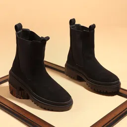 Carlton London Women Block-Heeled Chelsea Boots-31