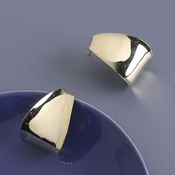 DressBerry Gold-Plated Contemporary Shaped Studs-image-37