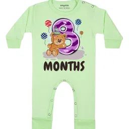 Arvesa Infants Printed Round Neck Rompers-image-36