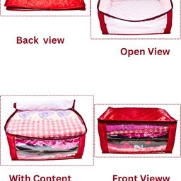 Ajabh Maroon Set of 2 Regular Multi-Utility Organisers image 3