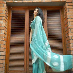 KALINI Woven Design Zari Banarasi Saree-picture-39