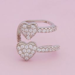Kushal's Fashion Jewellery Rhodium-Plated Ear Cuff-picture-36