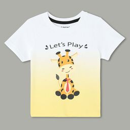 Juniors by Lifestyle Boys Graphic Printed Round Neck Cotton T-shirt-picture-12