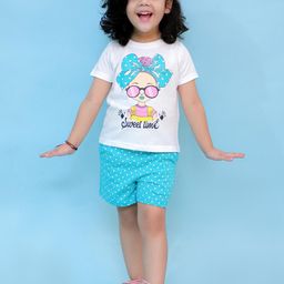 CHANDRIKA Kids-Girls Green Clothing Set-image-85