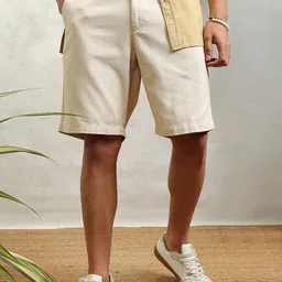 HIGHLANDER Men Cotton Regular Fit Shorts-picture-27
