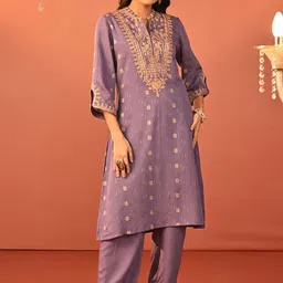 Lakshita Embroidered Tunic & Trouser Co-Ords-44