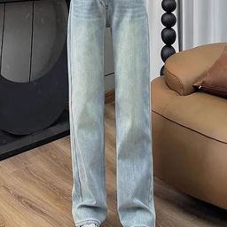 StyleCast Women Straight Fit High-Rise Light Fade Jeans-picture-39