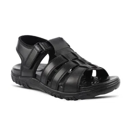 MEDIFEET Men Leather Fisherman Sandals-image-26