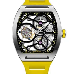 ZEROO Unisex Dial & Leather Bracelet Style Straps Analogue Watch ZT004SYW-image-71