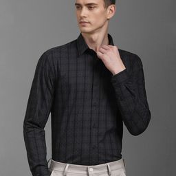Louis Philippe Sport Men Super Slim Fit Opaque Printed Casual Shirt-image-43