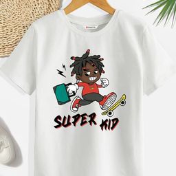 Dagcros Boys White Tshirts-image-70