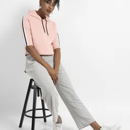 Campus Sutra Women Hooded Sweatshirt-picture-0