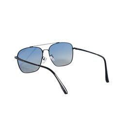 MARC LOUIS Unisex Square Sunglasses with Polarised and UV Protected Lens MARC LOUIS 9226 BLACK SG image 4