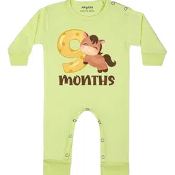 Arvesa Infants Printed Round Neck Bodysuits-image-89